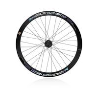 WxMTykx Set Ruote Bici Scatto Fisso 700C 40/60mm Cerchio Profondo Lega Alluminio Ruote Larghezza Interna 16mm Larghezza Esterna 27mm Mozzi Cuscinetti Sigillati V-Brake 100/120mm(Rear,40mm)