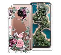 WXPPJ Cover per Nokia X20, Bumper Protezione Case in Silicone Trasparente, Ultra Sottile in TPU Morbido Cover, AntiGraffio Antiurto Custodia per Nokia X20 (6.67") - [2 pezzis]