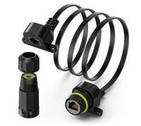 WXPSKY Cavo Ethernet piatto ultra sottile, cavo di prolunga RJ45 senza trapano