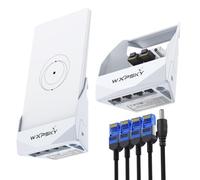 WXPSKY Starlink - Mini adattatore Ethernet per router, docking station Gigabit con 3 porte LAN, montaggio a parete e espansione di rete adesiva per casa, camper e ufficio, sdoppiatore Internet
