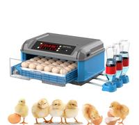 WXPXYBF Incubatrice Automatica per 36 Uova con Schermo LED, Controllo di Temperatura e umidità, Rotazione Automatica e vassoi Regolabili per Galline, Anatre e Altri Uccelli.