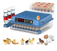 WXPXYBF Incubatrice e schiusa per Uova con Rotazione Automatica, aggiunta Automatica di Acqua, Controllo della Temperatura e Illuminazione Integrata per Galline, Anatre e oche.