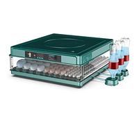 WXPXYBF Incubatrice per Uova Completamente Automatica per Galline, Anatre, oche e piccioni con girauova Automatico e Sistema di abbeveraggio - capacità 48566498120128 Uova