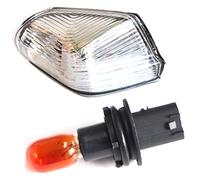WXQP Lampadina e portalampada (1pc)+ lampadina indicatore trasparente a specchio (destra) per Mercedes Sprinter 906 (95-06) OE 0008201277 A0008201277 0018229220