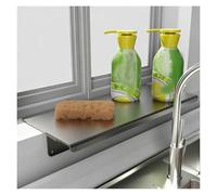 WXQTM Mensola per Piante da Esterno Resistente E Antiurto Pannello Prolunga per Davanzale Finestra Rinforzato Adatto per Bagni E Patii (40x15cm)