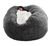 WXQY Puff Poltrona a Sacco Fodera per Pouf a Sacco da Esterno Puff Bean Bag Chair XXL Senza Imbottitura Gigante in Tessuto per Adulti Bambini, Pouf da Soggiorno, Grande Poltrona Copertura