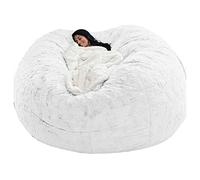 WXQY Puff Poltrona a Sacco Fodera per Pouf a Sacco da Esterno Puff Bean Bag Chair XXL Senza Imbottitura Gigante in Tessuto per Adulti Bambini, Pouf da Soggiorno, Grande Poltrona Copertura