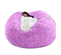 WXQY Puff Poltrona a Sacco Fodera per Pouf a Sacco da Esterno Puff Bean Bag Chair XXL Senza Imbottitura Gigante in Tessuto per Adulti Bambini, Pouf da Soggiorno, Grande Poltrona Copertura