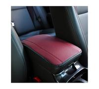 WXRNBN Copribracciolo per Alfa Romeo Junior 2024, Cuscino per bracciolo Auto in Pelle Copertura Copertura per Console Centrale per Bracciolo Auto Interno Accessori, Red