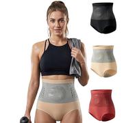 Wxshang Pauraju Thermogenic Fat-Burning Sculpting Shorts, High-Waisted Tummy Control Shapewear for Everyday Wear And Workout (Beige, XL)