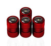 WxsYFFS Cappucci delle Valvole Coprivalvola Pneumatici 4 Pezzi Compatibile con per ABT Audi A1 A3 A5 A7 TT RS6 RS3 Q7 Q5 VW Golf GTI Lega Metallo Valvola Pneumatici,C