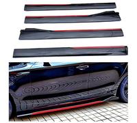 WXTIE Minigonne Laterali, per BMW 1 Series E87 (5door) 2004-2010 Auto Pedane Gonna Laterale Estensione Splitter Diffusore Minigonne Laterali Auto Accessori