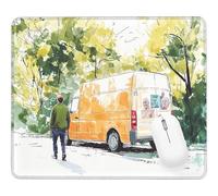 Wxuaixnn Mouse Pad Gaming - 23x18cm - Non-Slip Rubber Base, Durable Stitched Edges, Scheletro Gaming PC Tappetino Scrivania, Small Portable Office Gaming Mouse Pad, per Gaming e Laptop WH-5019