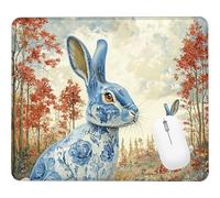 Wxuaixnn Mouse Pad Gaming - 27x21cm - Non-Slip Rubber Base, Durable Stitched Edges, Foglia Gaming PC Tappetino Scrivania, Small Portable Office Gaming Mouse Pad, lavabile, per Gaming e Laptop WH-5997