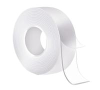 WXVFX 1 pezzo di nastro biadesivo Tracsless trasparente riutilizzabile duraturo impermeabile resistente al calore adesivo lavabile for auto(2x3)