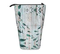 WXWJSHMGC Astuccio telescopico per matite con stampa astratta di un branco di pesci, borsa portaoggetti versatile, per ufficio e adulti, idea regalo