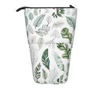 WXWJSHMGC Basil - Astuccio telescopico per matite con stampa di timo, aneto e rosmarino, versatile, ideale come regalo per ufficio e adulti