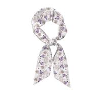 WXWJSHMGC Bella Foglie d'uva Stampa Lunga Striscia Forma Sciarpa Per Le Donne Cravatta Seta Come Sciarpa Collo Sciarpa Leggero Capelli Sciarpa Regali Signore Vacanza