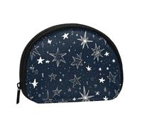 WXWJSHMGC Mini portamonete con stampa fosforescente al buio, per donne e ragazze, con personalità, piccolo portamonete, pochette, taglia unica, casual