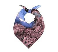 WXWJSHMGC Mount Fuji Japan Print Bandana sciarpa per la testa per uomini e donne, sciarpa multiuso per capelli stampa unisex