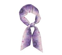 WXWJSHMGC Sciarpa a forma di striscia lunga con stampa floreale dell'albero per le donne cravatta seta come sciarpa per il collo sciarpa leggera per capelli regali vacanze da donna