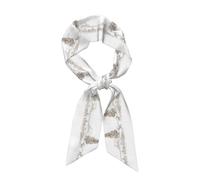 WXWJSHMGC Sciarpa lunga a forma di striscia con stampa dell'albero di Natale per le donne cravatta seta come sciarpa per il collo sciarpa leggera per capelli regali vacanze da donna