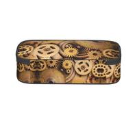 WXWJSHMGC The Clocks Theme Gears - Astuccio con chiusura a cerniera, grande, per studenti