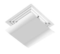 WXXSHGDW Deflettore Aria Condizionata a Soffitto, Deflettore Condizionatore Regolabile, Aiuta a Raffreddare/riscaldare la Circolazione Dell'aria Deflettore per la Direzione del Vento per Casa (Size :