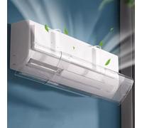 WXXSHGDW Deflettore Condizionatore Trasparente, Regolabile Deflettore Condizionatore, Deflettore Raffreddato ad Aria per Parabrezza Telescopico per Casa Deflettore Condizionatore Universale