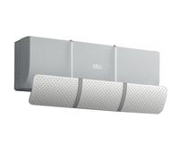 WXXSHGDW Regolabile Deflettore Aria Condizionata, Deflettore Condizionatore Copertura Deviatore Aria Deflettori Antivento Telescopici Parabrezza Anti Soffio Diretto Guida Vento (Size : Gray)