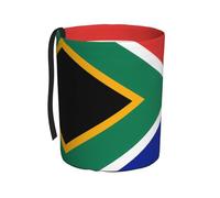 WXXWXD Bandiera del Sud Africa stampata da appendere per auto bidone della spazzatura, adatto a tutti i tipi di auto, mantiene l'auto pulita.