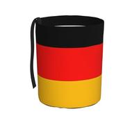 WXXWXD Cestino per auto con stampa della bandiera della Germania, da appendere, adatto per tutti i tipi di auto, mantiene l'auto pulita.