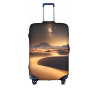 WXXWXD Copertura per bagagli stampata con stelle del deserto, doppia cucitura tutt'intorno, materiale altamente elastico, adatto per viaggi e viaggi di lavoro