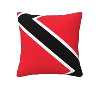 WXXWXD Federa stampata con bandiera di Trinidad e Tobago, in tessuto, morbida e confortevole, utilizzabile come federa decorativa per cuscino da soggiorno o divano