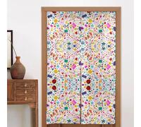 WXXWXD Le tende per porte stampate con sfondo di buon compleanno possono essere utilizzate come partizioni, decorazioni, ecc. Sono facili da pulire e adatte per la maggior parte degli spazi.