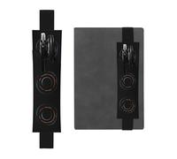 WXXWXD Mysterious Cosmic Black Holes - Portamatite elastico stampato - Cancelleria per il ritorno a scuola, segnalibro regalo per bestie, bambini e insegnanti