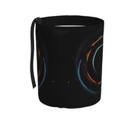 WXXWXD Mysterious Cosmic Black Holes Printed Hanging Car Trash can - Adatto a tutti i tipi di auto, mantiene l'auto pulita.