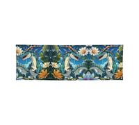 WXXWXD Simpatico striscione natalizio stampato con dinosauro, 61 x 180,3 cm, perfetto per feste e riunioni con gli amici.