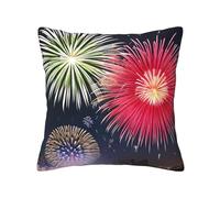 WXXWXD Splendid Fireworks - Federa per cuscino in tessuto, morbida e confortevole, può essere utilizzata come federa decorativa, cuscino per divano e soggiorno