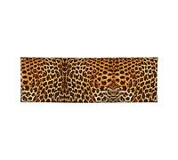 WXXWXD Striscione festivo stampato a strisce su leopardi - 61 x 180,3 cm, perfetto per feste e riunioni con gli amici.