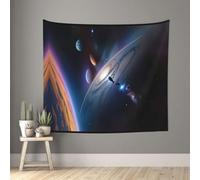 WXXWXD Un affascinante universo stampato arazzo - 152,4 x 129,5 cm soggiorno camera da letto tessuto decorativo