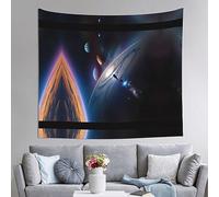 WXXWXD Un affascinante universo stampato arazzo da parete 129,5 x 152,4 cm per soggiorno/camera da letto/decorazione d'ingresso