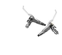 WXYDEDIAN Freni Bici Pinza for Bici a Pressione dell'olio di Tipo Split con Freno a Disco Idraulico a 4 pistoncini Freni Idraulici MTB(Silvery Split-Typ LR)