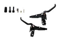 WXYDEDIAN Freni Bici Pinza for Bici a Pressione dell'olio di Tipo Split con Freno a Disco Idraulico a 4 pistoncini Freni Idraulici MTB(Black Split-Type LR)