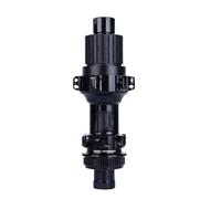 WXYDEDIAN Mozzi per Bicicletta Mozzi for Bici Center Lock Perno Passante for Bicicletta 100x12 142x12mm Mozzo con Cuscinetto Ruota Libera(CL MS Rear)