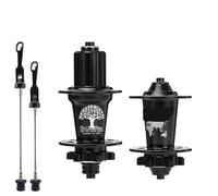 WXYDEDIAN Mozzi per Bicicletta Mozzo Bici Anteriore Posteriore Fino a 28 32 36 Fori mozzi for Bicicletta con Freno a Disco 8 9 10 11 12 velocità(28H Black QR)