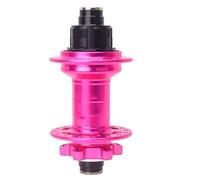 WXYDEDIAN Mozzi per Bicicletta Mozzo Serrature a velocità Singola Lega di Alluminio 32 Fori 120 Punti 135 * 10 mm Bici(32H Pink)