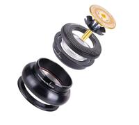 WXYDEDIAN Spaziatori Serie Sterzo per Serie sterzo for Bicicletta, Telaio Dritto da 44 mm, for Forcella a Tubo Conico, Adattatore 1,5(4444T-Gold)