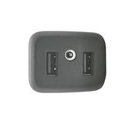 WXZOS Doppia porta USB Interfaccia AUX Jack per Chevrolet Malibu Equinox Trax 2017-2021