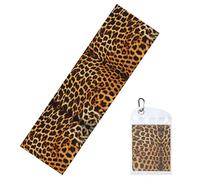 WXZYFP Asciugamano sportivo a righe su leopardi, 30,5 x 101,6 cm, adatto per fitness, yoga e una vasta gamma di usi